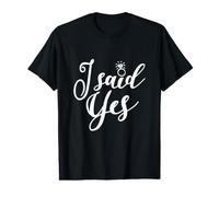 Dije Que sí, Despedida de Soltera Fiesta Nupcial Boda a Juego Camiseta gráfica económica