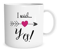 ¡Dije Que Sí! Tazas De Cerámica Duradero Taza De Café Único Tazas De Desayuno Para Té Leche Escuela 330Ml