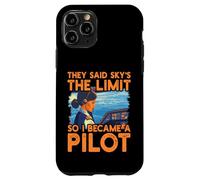 Dijeron que el cielo es el límite, así que me convertí en piloto Mujeres Carcasa para iPhone 11 Pro