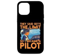 Dijeron que el cielo es el límite, así que me convertí en piloto Mujeres Carcasa para iPhone 12/12 Pro