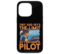 Dijeron que el cielo es el límite, así que me convertí en piloto Mujeres Carcasa para iPhone 13 Pro