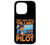 Dijeron que el cielo es el límite, así que me convertí en piloto Mujeres Carcasa para iPhone 15 Pro