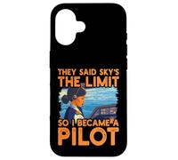 Dijeron que el cielo es el límite, así que me convertí en piloto Mujeres Carcasa para iPhone 16
