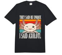 Dijeron Que Fuera único, yo Dije Axolotl Retro Comfort Colors Adult Heavyweight T-Shirt
