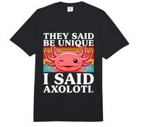 Dijeron Que Fuera único, yo Dije Axolotl Retro Comfort Colors Adult Heavyweight T-Shirt