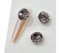 Dijes De Gota Agua Para Decoración Uñas Con Diamantes Imitación Tachuelas Metal Joyería Diamantes Decoraciones Suministros Arte Dijes Gotas Agua Uñas