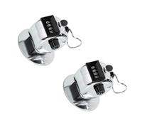 dijiusidy 2 Pack/Lote Shell Smooth Daily 2 Pack/Lot Estructura de mostrador portátil No Requiere Contador de clics numéricos Contador rápido