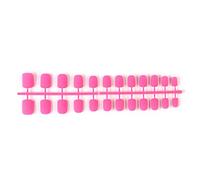 dijiusidy 24 Pack Frosted Press on Nails DIY Artificial Exquisita Novela Elegante Personalidad Acrílico Nail para Amantes de la manicura, 14 Rosa