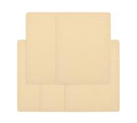 dijiusidy 5 piezas de piel de práctica de cejas, pieles de entrenamiento profesional de silicona suave, doble cara, sin tinta, maquillaje permanente para mujeres