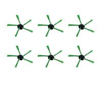 dijiusidy 6 pack/lote Cepillo Lateral fácil de instalar para Vorwerk Kobold VR200 VR300 Robot aspirador filtro de repuesto de plástico