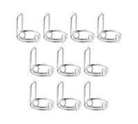 dijiusidy Anillos de uñas de moda, diario, tamaño ajustable, conjunto único, regalo para amantes del arte de las uñas, imprescindible para cualquier persona, plata