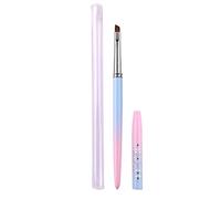 dijiusidy Bolígrafo para decoración de uñas, Mango Largo Resistente y Antideslizante, cepillos para uñas, cómodo y práctico, Herramientas de manicura, Dibujo de Alambre, Amigo DIY, 7.5 mm
