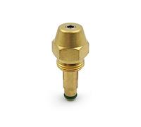 dijiusidy Boquilla para quemador de aceite desatada, resistente a altas temperaturas, boquilla de aceite de cobre de alto rendimiento, boquilla para aceite fácil, 0.8 mm