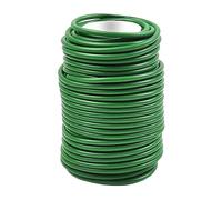 dijiusidy Bridas suaves, duraderas, resistentes, fáciles de cortar, doblar y mantener la forma. Con núcleo de alambre. Verde premium. 20 metros largo, etc. Para jardinería, horticultura, plantas y