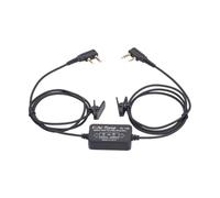 dijiusidy Caja de walkie-Talkie con relé bidireccional RC-108 Conexión confiable sin Fuente de alimentación Configuración fácil con radios portátiles Caja walkie-Talkie radios portátiles No es