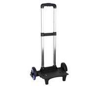 dijiusidy Carrito de mensajero portátil versátil para compras, oficina y viajes. Carretilla plegable para todas las necesidades. Sube escaleras plegable para exteriores, viajes personales. , Negro