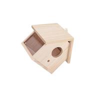 dijiusidy Casita para pájaros Azul para Colgar en la Ventana. Una Forma de atraer pájaros para Adultos. Mejorar los Espacios al Aire Libre Mientras se observa. Caja de para Madera para Lugar