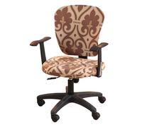 dijiusidy Espacio de trabajo con estas modernas fundas para sillas de oficina, funda elástica de poliéster para silla de oficina, funda para silla de ordenador, familia rica