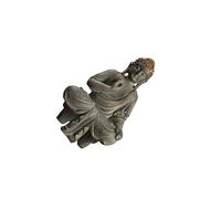 dijiusidy Estatua de Buda Coleccionable de Estilo vívido, Resina Primera Calidad, artesanías, decoración Feng Shui, decoración inspiradora Escritorio para Interiores, Adorno religioso