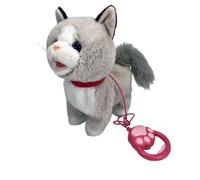 dijiusidy Este Juguete de Peluche de Gato Que se estira y Canta Brinda alegría a los niños al Caminar y Cantar Forma interactiva, Ideal para Decorar la habitación los niños pequeños. , Estilo B