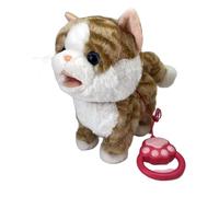 dijiusidy Este Juguete de Peluche de Gato Que se estira y Canta Brinda alegría a los niños al Caminar y Cantar Forma interactiva, Ideal para Decorar la habitación los niños pequeños. , Estilo C
