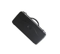 dijiusidy Estuche portátil para trompeta con materiales duraderos, práctico bolsillo para guardar accesorios musicales y funda acolchada para trompeta con asa.