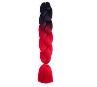 dijiusidy Extensiones de Cabello con Trenzas Rock, diseñadas para Cantantes, Extensiones de Cabello Trenzado, Cabello Trenzado sintético, Cabello Trenzado Jumbo, B1