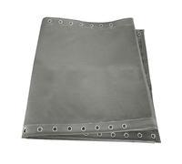 dijiusidy Fundas de tela para sillones reclinables plegables y ligeros para exteriores, fáciles de instalar, con eslinga repuesto universal, fabricadas en tela Tessforest, Gris oscuro, 160x43cm