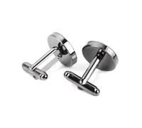 dijiusidy Gemelos redondos con base en Para blanco, tamaño 7 x 2 cm. Ideales regalo para cumpleaños, bodas, negocios u otras ocasiones.