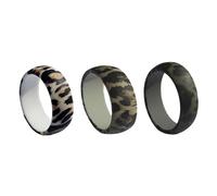 dijiusidy Juego de 10 anillos de silicona para dedo, ideales para un estilo vida activo y un ajuste perfecto.