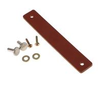 dijiusidy Juego de 7 tiradores de cuero atemporales para cajones armario, ideales para diseños interiores clásicos.