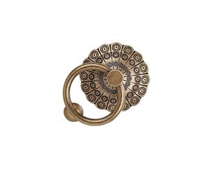 dijiusidy Manija de puerta de granero para jardín, exterior, garaje, decorativa, latón macizo, resistente, fácil instalar, para hogares con estilo, tirador puerta para muebles, decoración del