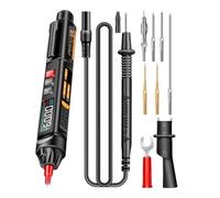 dijiusidy Multímetro digital A3009 fácil de usar con comprobador de voltaje sin contacto Pantalla LCD Herramienta profesional Prueba NVC Multímetro digital A3009 Sensor