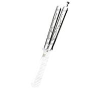 dijiusidy Peine Plegable Herramienta de peluquería Multifuncional Herramienta de Peinado de Acero Inoxidable Resistente al Desgaste peines de Entrenamiento para