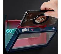 dijiusidy Soporte de Pared para teléfono Resistente al Agua y Transparente Que Permite consultar el teléfono sin Esfuerzo Durante la Lluvia y navegar por Las Noticias. Fácil de Pegar.