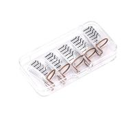 dijiusidy Soporte de plástico para uñas de 5 Piezas, Protector de guía en Forma de, Accesorio de manicura para Formas de uñas francesas, ocasión Multifuncional, No.2