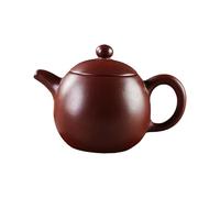 dijiusidy Tetera tradicional elaborada por artesanos expertos. Elegante tetera de arcilla con forma especial para amantes del café y el té. Hecha de arcilla púrpura china, Estilo E
