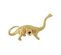 dijiusidy Tirador de latón elegante para armarios de garaje, repuesto fiable, estantería, armario, caja Para madera, expositor decorativo, Oro, 5.8 x 2.8 cm