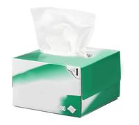 DIKACA 1 Caja Toallitas Antiestáticas Absorbentes Caja Unidades Pañuelos sin Polvo para Limpieza de Lentes de Cámara Electrónica y Laboratorio Papel Industrial Resistente y Fácil
