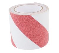 DIKACA 1 rollo Cinta Antideslizante Reflectante de Seguridad para Escaleras Banda Adhesiva de Advertencia para Superficies Resbaladizas Prevención de Accidentes Interiores y Exteriores