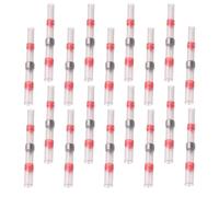 DIKACA 100 piezas Kit de Conectores Termorretráctiles Impermeables para Soldadura Manguitos Aislantes Resistentes al Agua Compatibles con Cables Sellado Rápido y Seguro para Empalmes