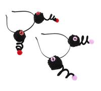 DIKACA 2 Diademas Con Forma De Fantasma Saltones Y Espeluznantes Para Halloween Disfraz De Monstruo Cosplay Diademas Divertidas Con Forma De Globo Accesorios Para El Cabello