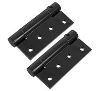 DIKACA 2 piezas Bisagra de Puerta de Aleación de Aluminio Pesada Auto Cierre Resistente y Práctica para Puertas Interiores y Exteriores de Diseño Portátil y Duradero