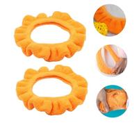 DIKACA 2 Piezas Cojín Acolchado para Asiento de Inodoro de Acrílico Funda Cálida y Gruesa para Cubre Asiento para Baño Protección Cómoda y para Invierno