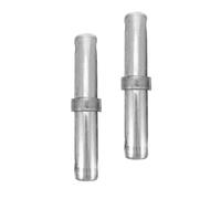 DIKACA 2 piezas Pasadores de Acoplamiento para Andamios Pasador de Bloqueo Resistente de Galvanizado Accesorios para Montaje y Reparación de Soportes de Construcción Espaciado