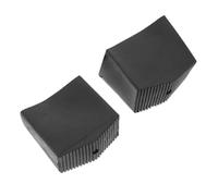 DIKACA 2 piezas Protector de Pies para Escalera de Goma Flexible Antideslizante de Cubiertas para Patas de Escalera Duraderas y Estables para Uso Hogar y Áticos