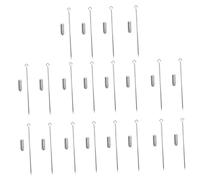DIKACA 20piezas Broche de Cobre Largos para Ropa Accesorios de Bricolaje Alfileres Pecho de Imperdibles para Solapa