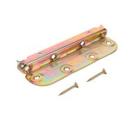 DIKACA 4 Juegos Soportes de Montaje Superficial para Estructura de Cama Herrajes Resistentes con Tornillos para Cabeceras y Pies Accesorios para Montaje Fácil y Alta Capacidad de Carga