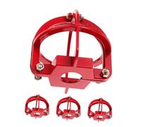 DIKACA 4 Piezas Protectora Roja para Cabezal de Rociador contra Incendios Fácil Instalación sin Desmontaje para Techo Residencial Aviso Visual y Protección Segura