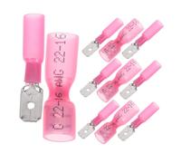 DIKACA 50 Pares Conectores Macho y Hembra de Desforrado Automático para Cables Kit de Terminales Rápidos Impermeables para Aplicaciones Eléctricas y Automotrices
